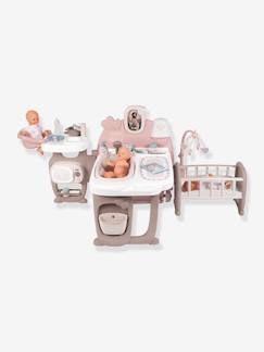 Jouet-Poupons et poupées-Baby Nurse Grande Maison des Bébés - SMOBY