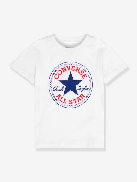Kinder-T-Shirt Chuck Patch CONVERSE weiss 
