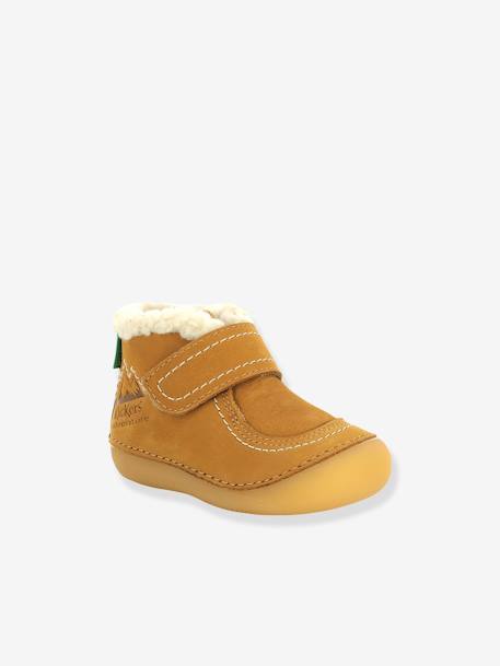 Baby Lauflern-Boots 'Somoons' KICKERS®, Warmfutter caramel 