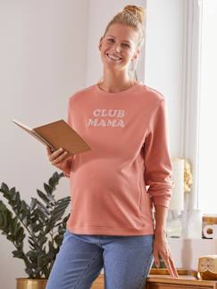 Umstandsmode-Sportkollektion-Sweatshirt für Schwangerschaft und Stillzeit