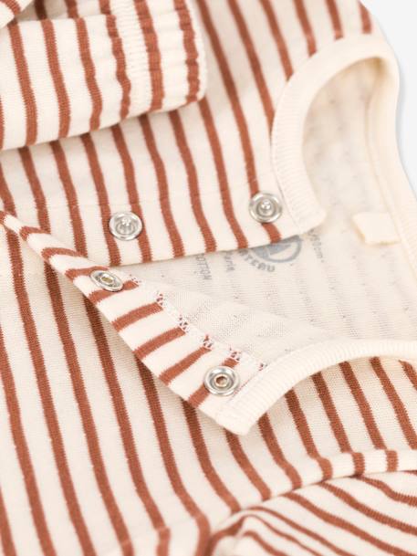 Ensemble 2 pièces à rayures PETIT BATEAU blanc 