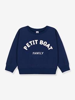 Junge-Kinder Sweatshirt PETIT BATEAU, Bio-Baumwolle
