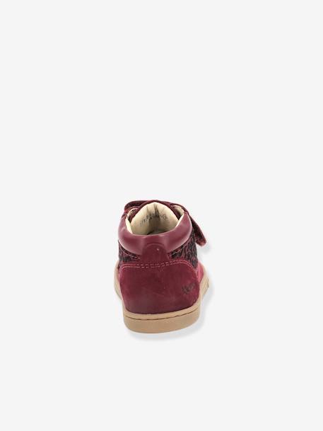 Bottillons bébé garçon Tackeasy KICKERS® bordeaux+kaki+marine 