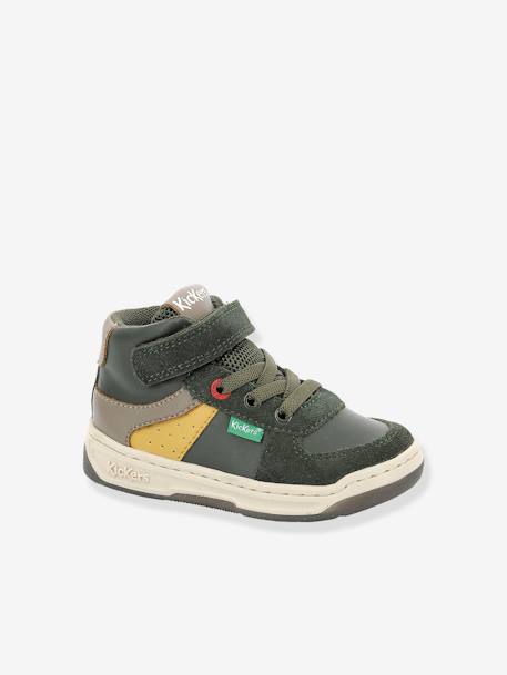Kinder Sneakers „Kickalien“ KICKERS® grau+khaki+marine 