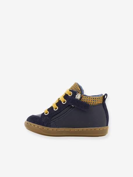 Baby Boots „Bouba Zip Wool“ SHOO POM® marine 