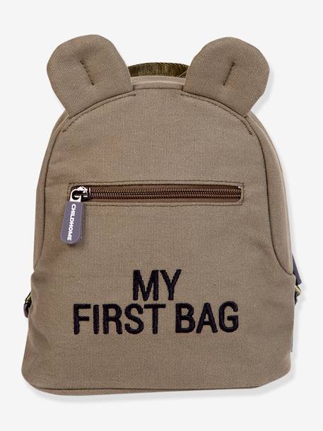 Kinder Stoff-Rucksack „My First Bag“ CHILDHOME khaki 