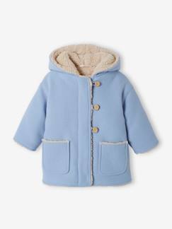 Baby-Baby Wintermantel mit Webpelzfutter und Recycling-Polyester