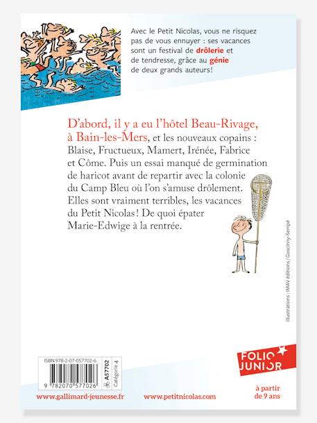 Französisches Kinderbuch „Les vacances du Petit Nicolas“ GALLIMARD JEUNESSE weiss 