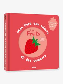 Spielzeug-Bücher (französisch)-Französischsprachiges Duftbilderbuch „Mon livre des odeurs et des couleurs - Les fruits“ AUZOU
