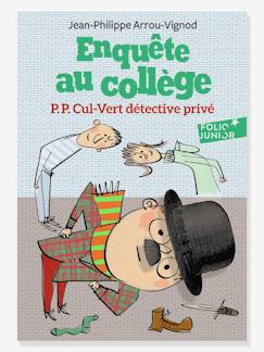 Spielzeug-Französisches Kinderbuch „P.P. Cul-Vert détective privé - Enquête au collège“ Band 3 GALLIMARD JEUNESSE