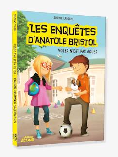 Spielzeug-Bücher (französisch)-Activity-Bücher und Spielbücher-Französisches Kinderbuch „Les enquêtes d'Anatole Bristol - Voler n'est pas jouer“ Band 3 AUZOU