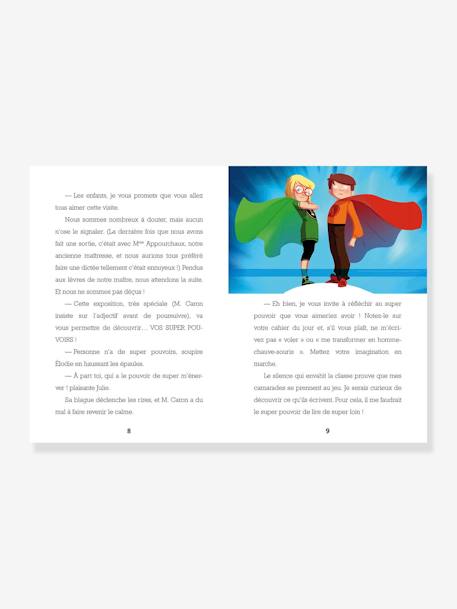 Französisches Kinderbuch „Les enquêtes d'Anatole Bristol - Les supers pouvoirs d'Anatole“ Band 7 AUZOU blau 