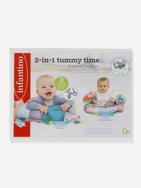 Baby 2-in-1-Spielkissen INFANTINO® mehrfarbig 