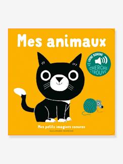 Spielzeug-Französisches Kinderbuch mit Soundeffekt „Mes animaux“ GALLIMARD JEUNESSE
