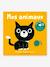 Französisches Kinderbuch mit Soundeffekt „Mes animaux“ GALLIMARD JEUNESSE orange 
