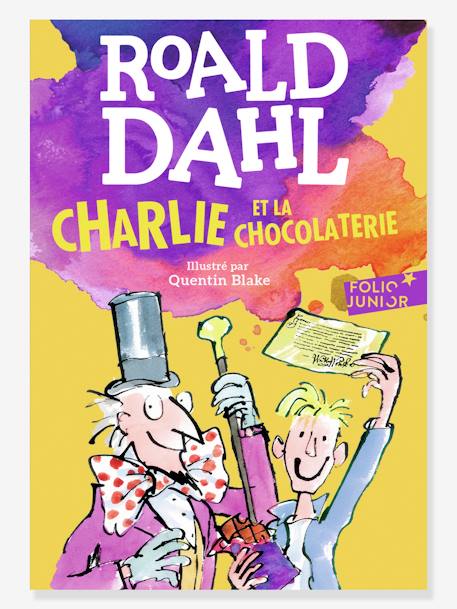 Französisches Kinderbuch „Charlie et la chocolaterie“ GALLIMARD JEUNESSE gelb 