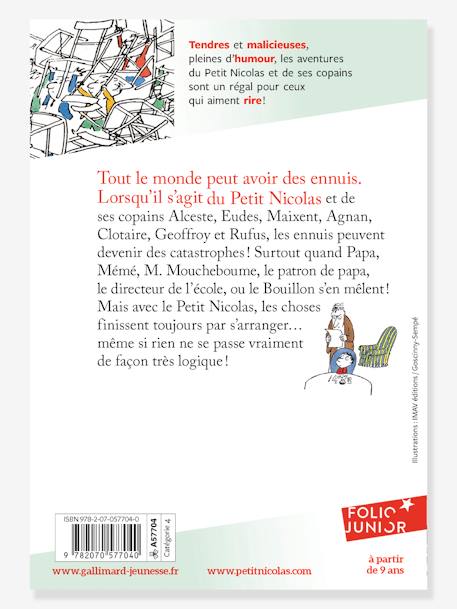 Französisches Kinderbuch „Le Petit Nicolas a des ennuis“ GALLIMARD JEUNESSE weiss 