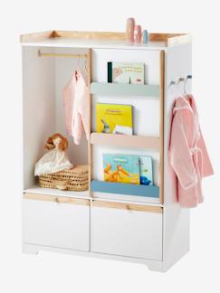 Mini Zoo Home Kollektion-Zimmer und Aufbewahrung-Zimmer-Schrank, Kleiderständer-Kinderschrank ABC