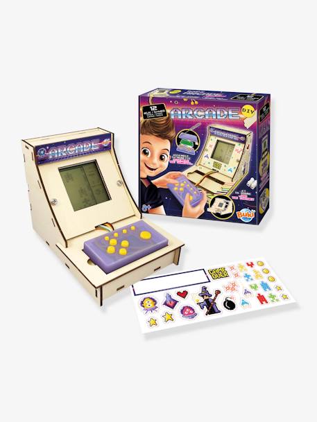 Kinder Arcade Spielomat-Bauset BUKI, ab 8 Jahren violett 