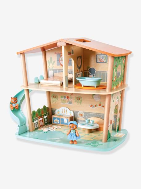 Kinder Tigerhaus HAPE mit Holz FSC mehrfarbig 