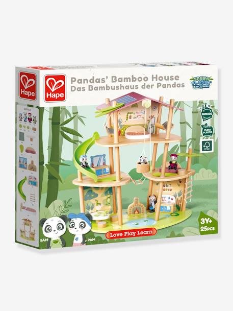 Kinder Pandahaus HAPE mit Holz FSC grün 