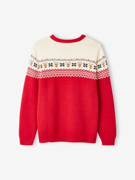 Capsule Collection: Eltern Weihnachts-Pullover Oeko-Tex rot 