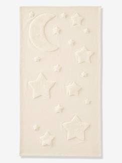 Linge de maison et décoration-Décoration-Tapis rectangle relief lune et étoiles