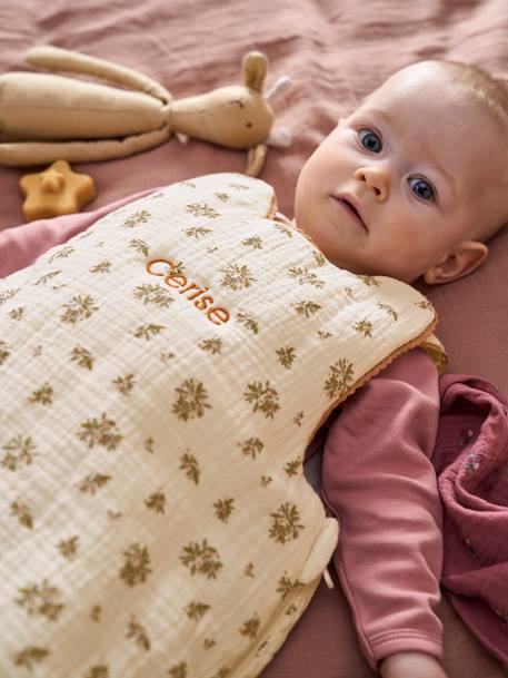 Baby Schlafsack, Ärmel abnehmbar ,,Landhaus' rosenholz 