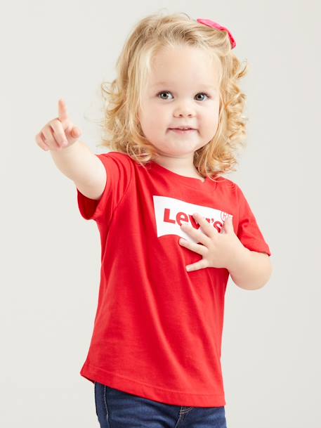 T-shirt Batwing bébé LEVI'S marine+rouge 