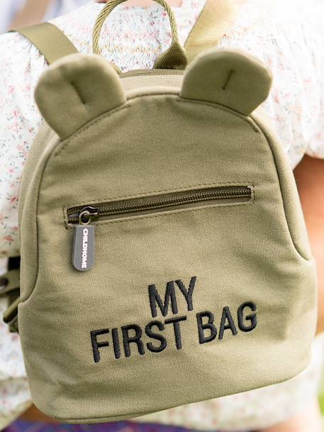Kinder Stoff-Rucksack „My First Bag“ CHILDHOME khaki 