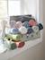 Drap-housse uni enfant anthracite+bleu clair+bleu jean+bleu vert+corail+ecru+gris+lila clair+marine+pistache+rose clair+terracotta+vert 