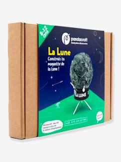 -Kit ludo-éducatif 2 en 1 - La Lune - Fabrique une Lune en 3D ! - PANDACRAFT