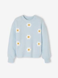 Mädchen-Pullover, Strickjacke, Sweatshirt-Pullover-Weicher Mädchen Jacquardpullover