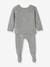 Ensemble bébé en tricot CYRILLUS gris chiné 