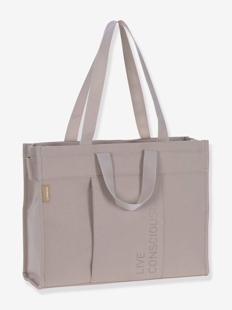 Wickeltasche „Tote Up Green Label“ LÄSSIG anthrazit+taupe 