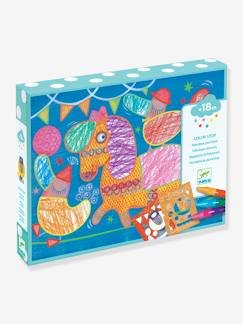 Spielzeug-Mal-Set für Kleinkinder „Magische Schablonen“ DJECO