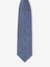 Jungen Krawatte mit Hakenverschluss blau 