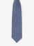 Jungen Krawatte mit Hakenverschluss blau 