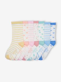 Mädchen-Unterwäsche-Socken-7er-Pack Mädchen Socken mit Wochentag