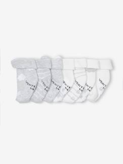 Baby-7er-Pack Baby Socken mit Wolke und Bär