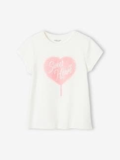 Mädchen-Mädchen T-Shirt, Message-Print