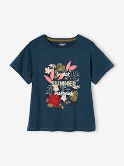 Mädchen-Mädchen T-Shirt mit Rüschenmotiv