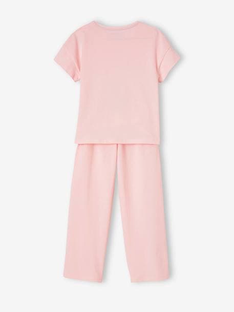 Pyjama large fille lapin rose pâle 