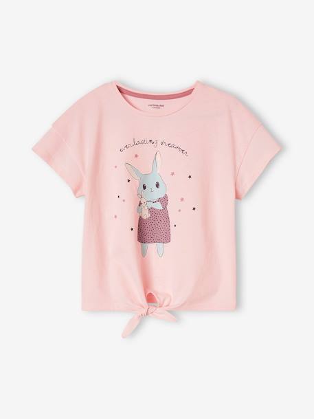 Pyjama large fille lapin rose pâle 