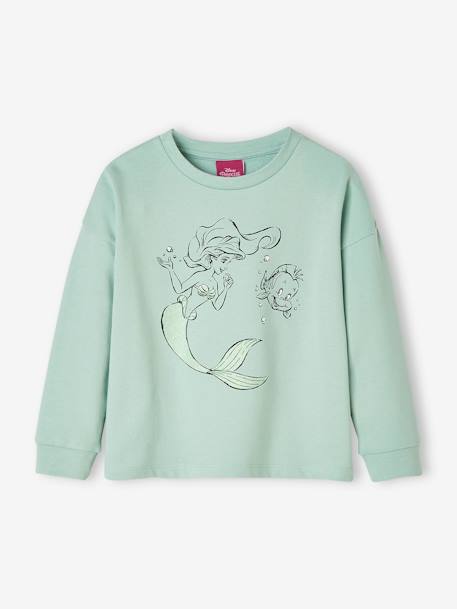 Mädchen Sweatshirt Disney®Arielle, die Meerjungfrau eisblau 
