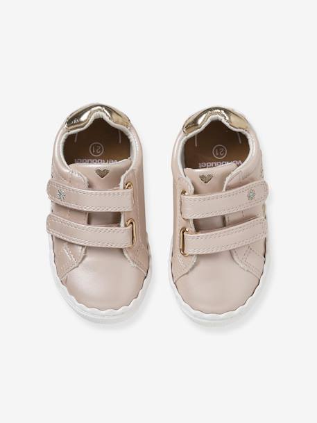 Baby Klett-Sneakers zartrosa 