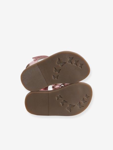 Mädchen Baby Klett-Sandalen rosa 