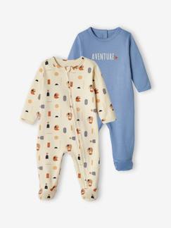 Baby-Strampler, Pyjama, Overall-2er-Pack Jungen Baby Strampler