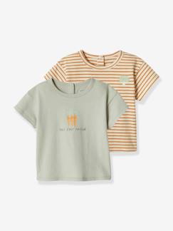 Baby-T-Shirt, Unterziehpulli-2er-Pack Baby T-Shirts
