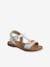 Sandales cuir fille collection maternelle blanc 